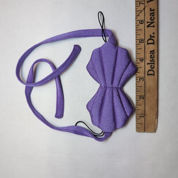 Build A Bear Mermaid Shell Top and Tail Outfit Costume - Picture 9 of 9